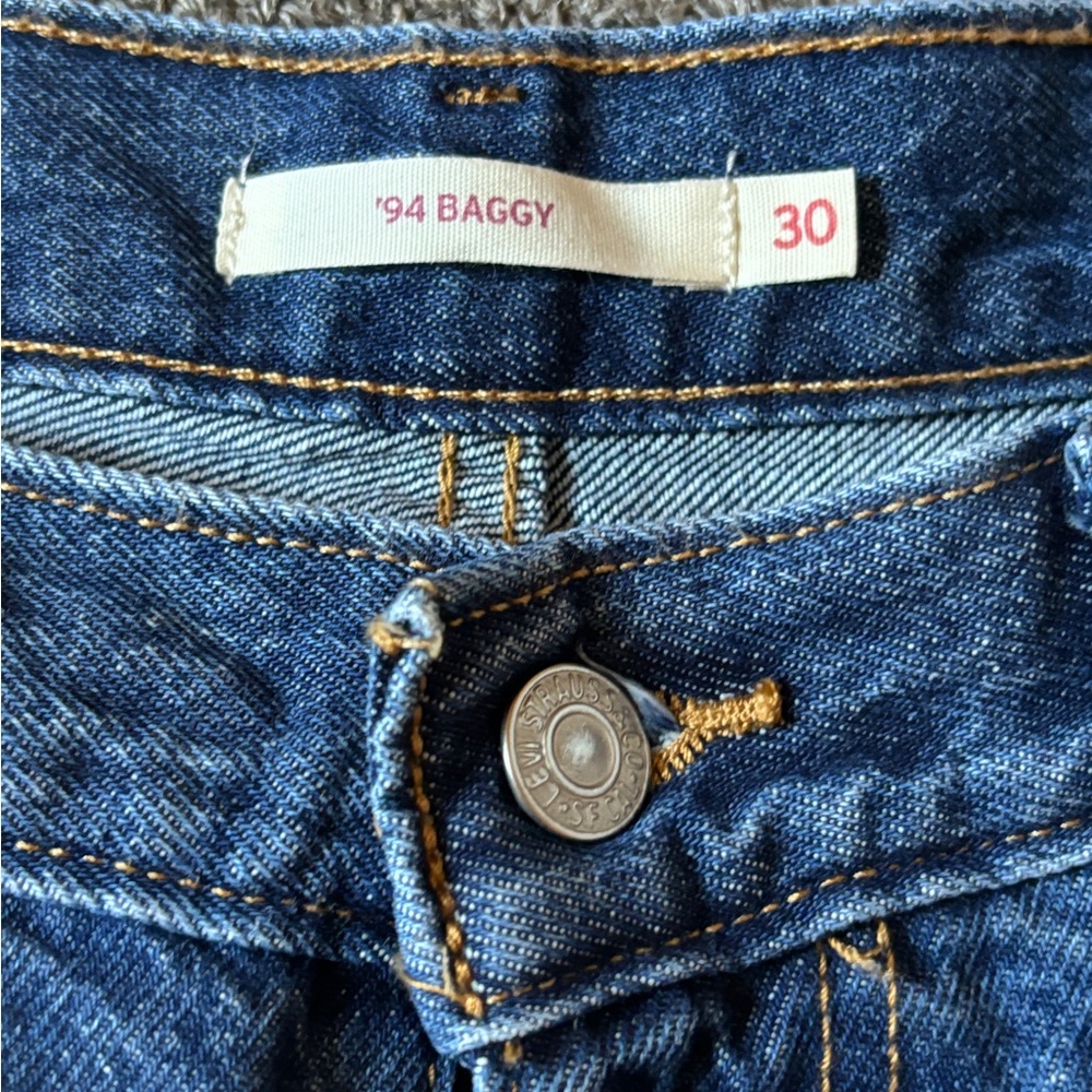 Levi’s ‘94 Baggy wide leg jeans, I’m Never Wrong, 30” waist NWOT